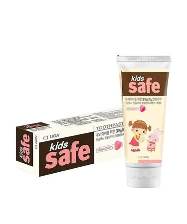 Cj Lion Toothpaste children's 90g strawberry from 3 to 12 years 2 pcs - Buy Online on GoSupps.com