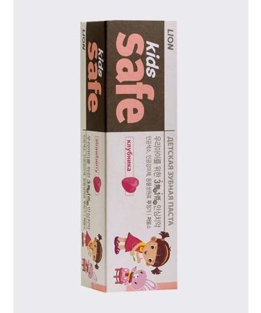 Cj Lion Toothpaste children's 90g strawberry from 3 to 12 years 2 pcs - Buy Online on GoSupps.com