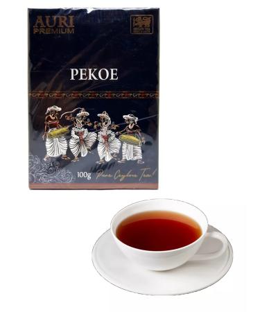 Auri Black tea "Premium Pekoe" 100 g - Buy Online on GoSupps.com