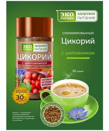 EcoLogic Chicory with rose hips sublime 85g x 2pcs - Buy Online on GoSupps.com