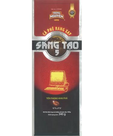 TRUNG NGUYEN Sang Tao # 5. Arabica. Vietnamese ground coffee. 2 packs - Buy Online on GoSupps.com