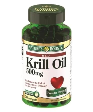 Nature's Bounty Crile oil 500 mg 30 capsules