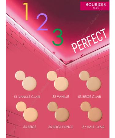 Bourjois Tonal face cream 123 Perfect tone 54 - Buy Online on GoSupps.com