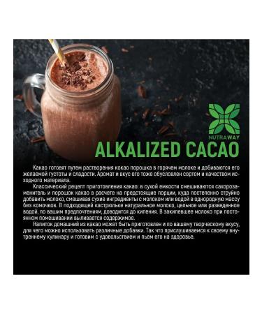 NUTRAWAY Cocoa Alkalized powder 190
