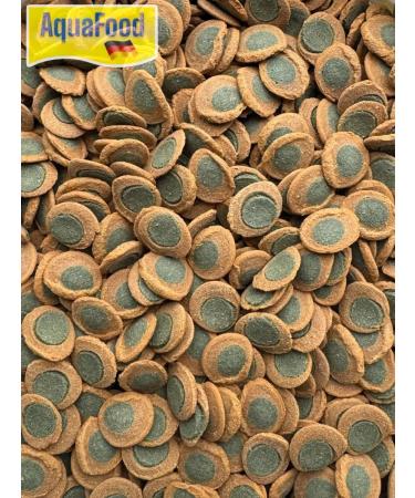AquaFood Feed for catfish PLECO SPIRULINA WAFERS 100 g tablets - Buy Online on GoSupps.com
