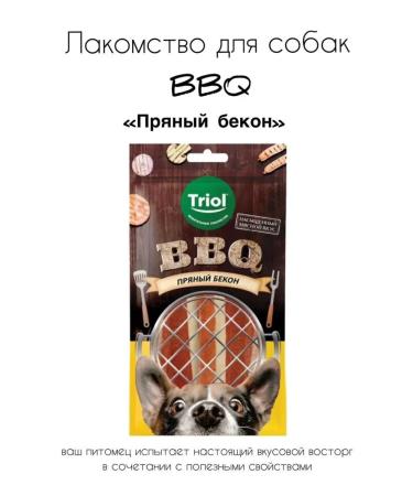 Triol BBQ of dogs "spicy bacon" 66g