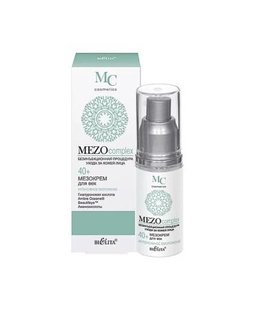 Belita. Meso Eye Cream Intensively Rejuvenation 40+ 30 ml - Buy Online on GoSupps.com