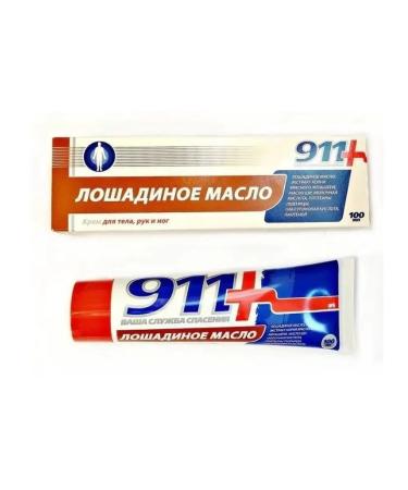 911 Horse oil cream for dry skin 100 ml