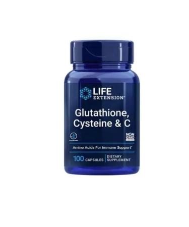 Life extension Glutathione Cysteine C 100 capsules