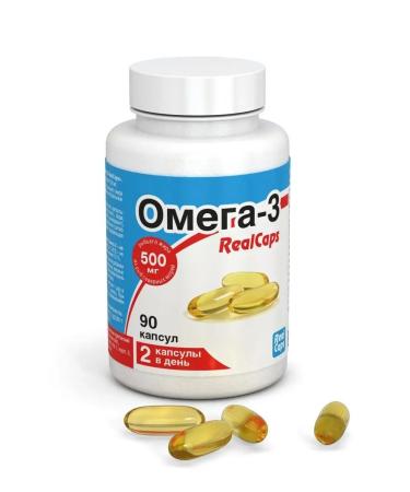 Omega-3 Realcaps 90 capsules weighing 700 mg