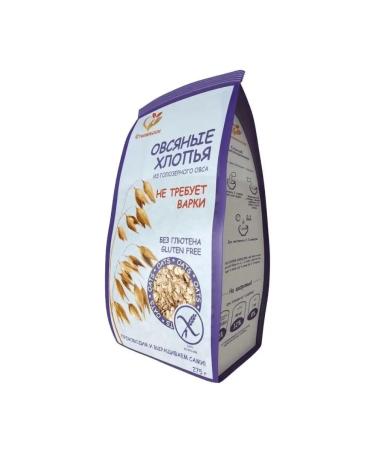 Stashevskoe Oatmeal flakes without gluten which do not require cooking 275g (10 pcs) - Buy Online on GoSupps.com