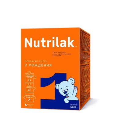 Nutrilak1 Children's Dairy mixture 0-6 months 600 gr * 4 pieces - Buy Online on GoSupps.com