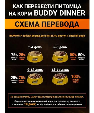 BUDDY DINNER Dry food for dogs with beef 900 g - Buy Online on GoSupps.com