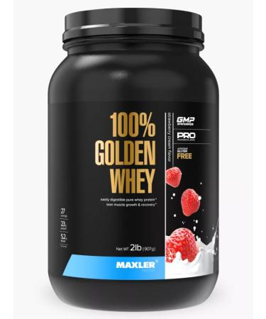 maxler Protein 100% Golden Whey strawberries 907g