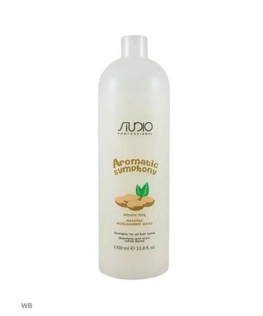 Kapous Aromatic Symphony shampoo Milk of almond walnut 1000ml - Buy Online on GoSupps.com