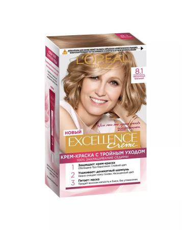 L'OREAL PARIS Excellence 8.1 Persistent Hair Cream - Buy Online on GoSupps.com