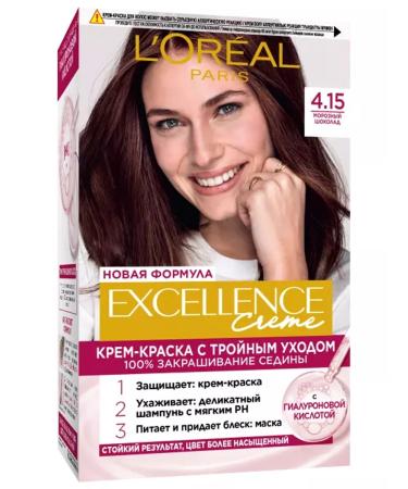L'OREAL PARIS Excellence 4.15 Persistent Hair Cream