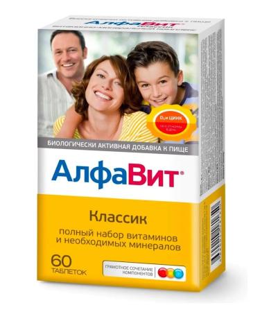 Alphabet Vitamins Vitamin complex Classic 60 pcs