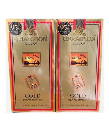 CHAMPION TEA Tea Champion Gold Kenysky in bags of 25pcs. 2 packages - Buy Online on GoSupps.com