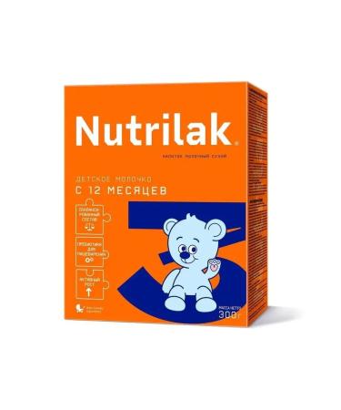 Nutrilak 3 Children's Milk mixing with 12 months 300 grams - Buy Online on GoSupps.com