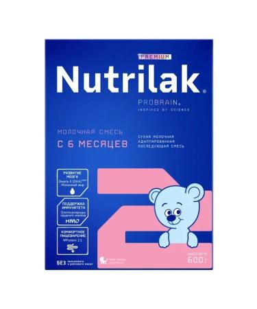 Nutrilak Premium 2 Children's Military mixture 6-12 600g - Buy Online on GoSupps.com