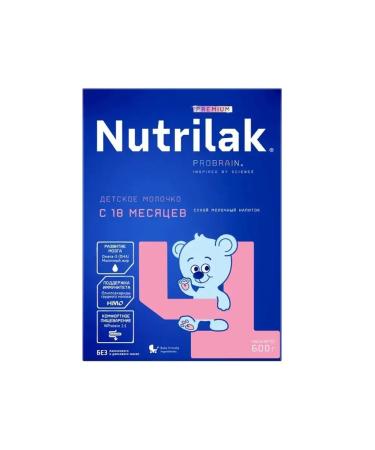 Nutrilak Premium 4 Children's Milk mixing with 18 months 600g - Buy Online on GoSupps.com