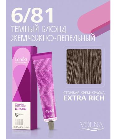 Londa Professional Persistent Hair Cream Londa Color 6 81