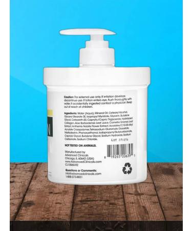 Advanced Clinicals Collagen lotion 454 g - Buy Online on GoSupps.com