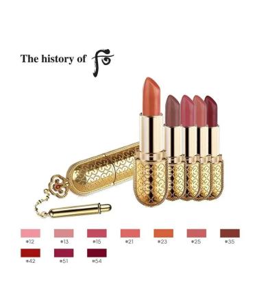 The History of Whoo Lipstick Gongjinhyang Mi Luxury Lipstick 3.5 G Tone 12 - Buy Online on GoSupps.com