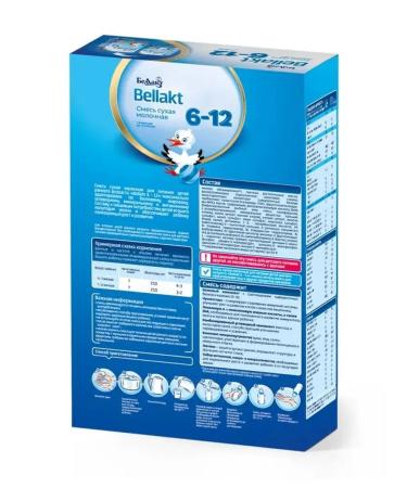 Bellakt Dry milk mixture 6-12 months 300g - Buy Online on GoSupps.com