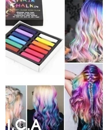 ICA Colored crayons for hair for girls - Buy Online on GoSupps.com