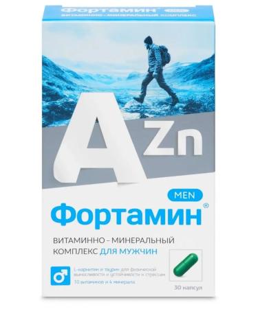 Fortamine Vitamin-mineral complex for men 30 capsules