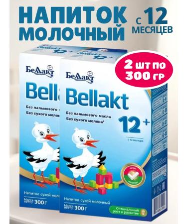 Bellakt Dry milk mixture 12+ month 300g * 2 pieces