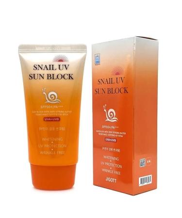 Jigott Sunny cream with snail mucin - Buy Online on GoSupps.com