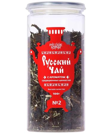 Russian roots Herbal tea Russian tea with stress and fatigue