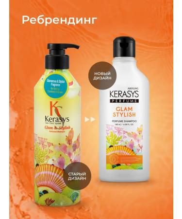 KeraSys Hair shampoo glamor 180 ml - Buy Online on GoSupps.com