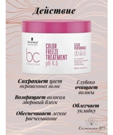 Schwarzkopf Professional BS Color freeze mask for dyed hair 500 ml - Buy Online on GoSupps.com