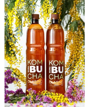 GuRu Kombucha Combuche "Classic" 2l (1l x 2pcs)