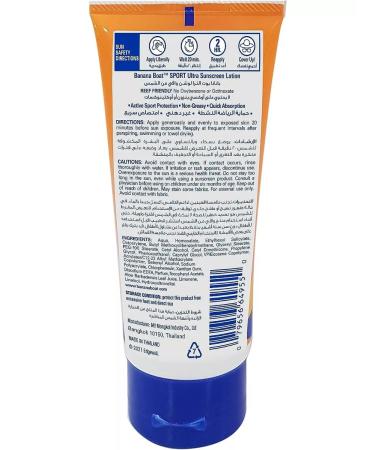 Banana Boat SPORT ULTRA SUNRALLY LOCION SPF 30+ 90 ml - Buy Online on GoSupps.com