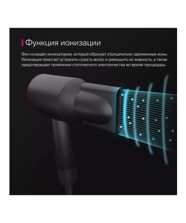 WINDIGO Hair hair dryer 1250 W 3 temperature regime - Buy Online on GoSupps.com