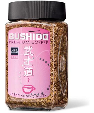 Bushido Soluble coffee Light Katana 100g x 3pcs - Buy Online on GoSupps.com