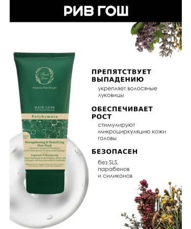 Fresh Line Polymniya Hair shampoo from falling out 200 ml - Buy Online on GoSupps.com