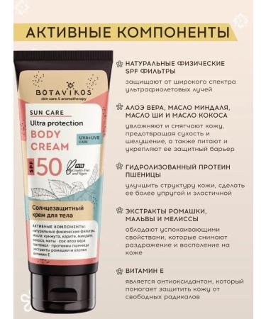 BOTAVIKOS SUNRACTIC COMPENT OF BODY SPF 50 - Buy Online on GoSupps.com