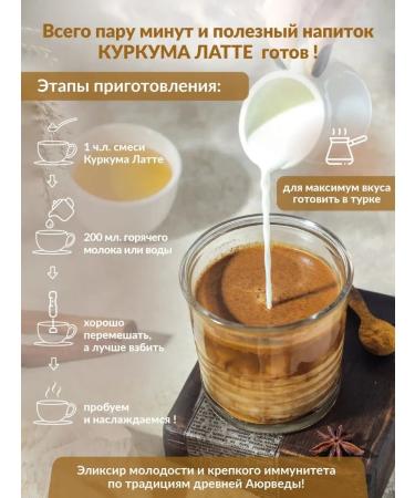 ATMAN Kurkuma Latte. Golden milk. Soluble drink 200 g - Buy Online on GoSupps.com