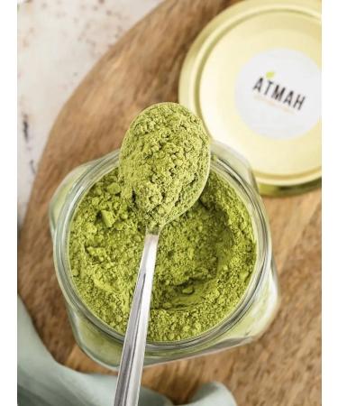 ATMAN Green match Latte Superfood. Premium tea. Match tea 200 g - Buy Online on GoSupps.com