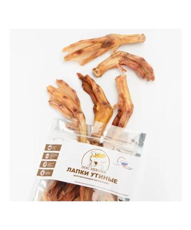 DOG HEROES Duck paws 7 pcs 100 g - Buy Online on GoSupps.com