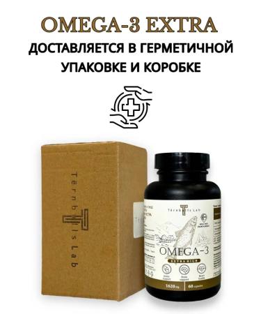 Turnbulls Lab Omega 3 fish oil in capsules from Norway 1620 mg - Buy Online on GoSupps.com