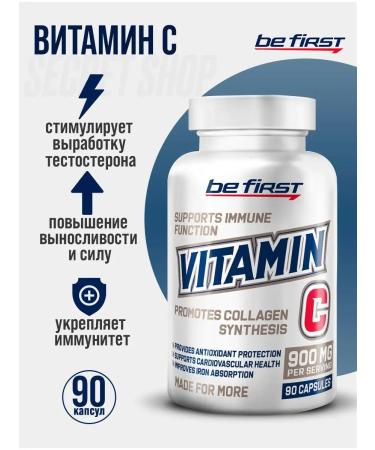 Be First BF vitamin C ascorbic acid vitamin C Immunity 90 kapaps