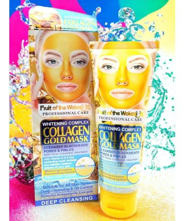 Fruit of the Wokali Gold mask from black dots and acne with collagen 130ml
