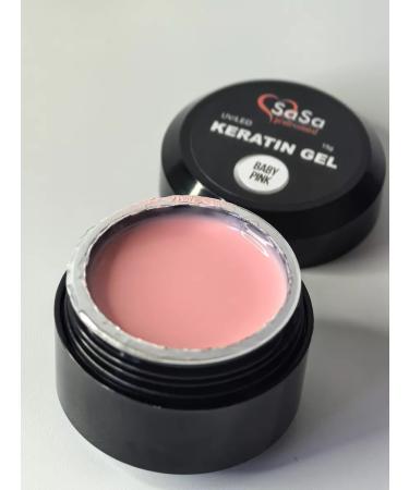 SaSa Professional Keratin gel shade Baby Pink - Buy Online on GoSupps.com